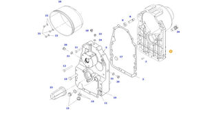 darbinis velenas 716150200021 ratinio traktoriaus Fendt 414 Vario