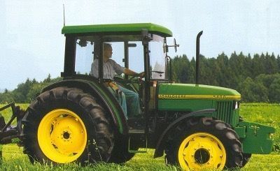 žingsnio reduktorius ratinio traktoriaus John Deere 5400