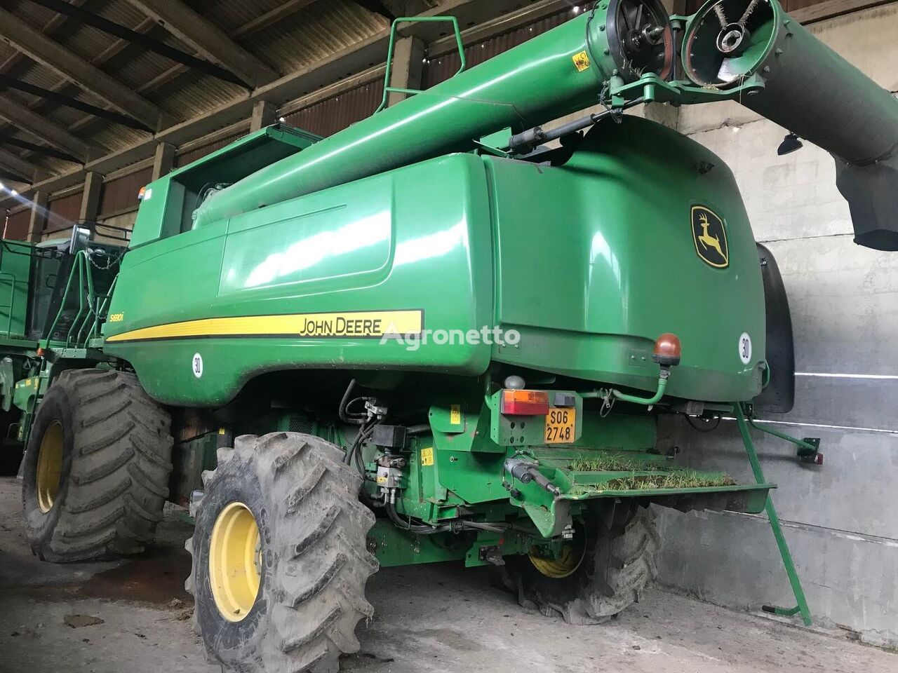 grūdų kombainas John Deere S690i