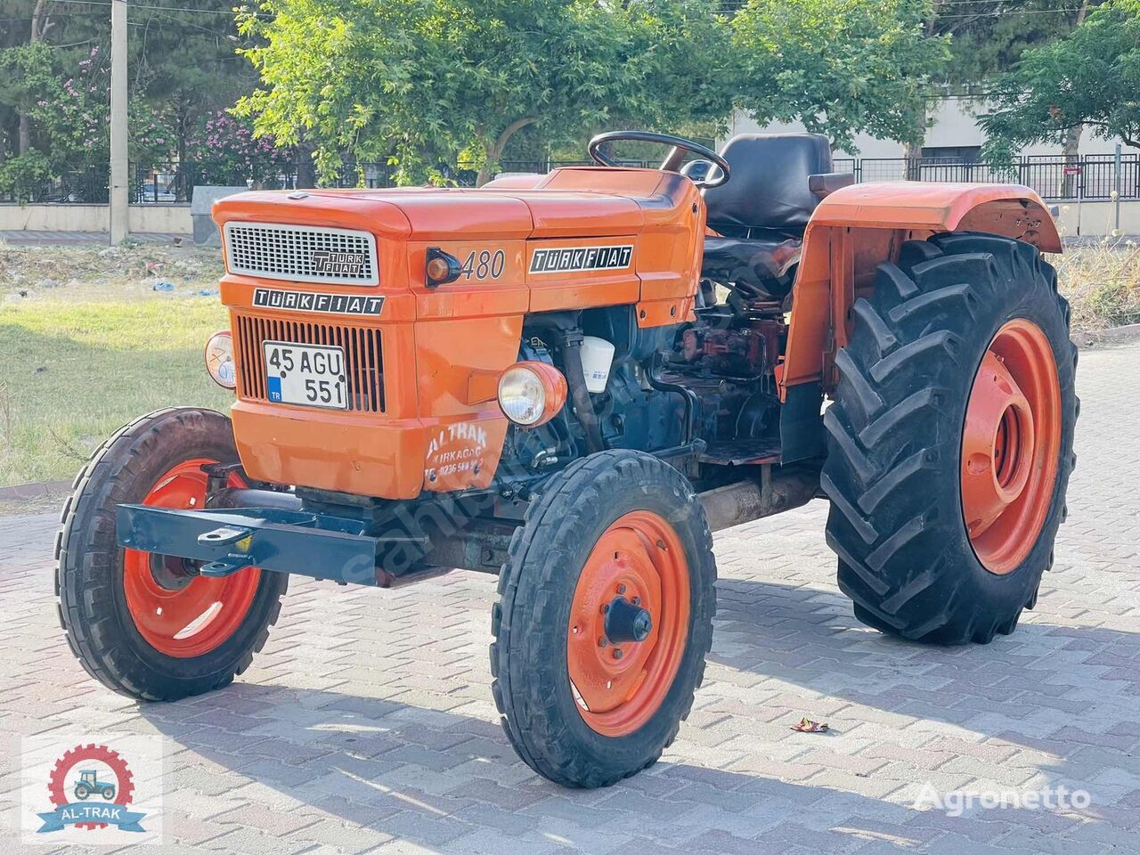 mini traktorius FIAT 480
