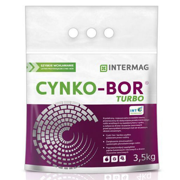 naujas augalų stimuliatorius Cynko Bor Turbo 3,5KG