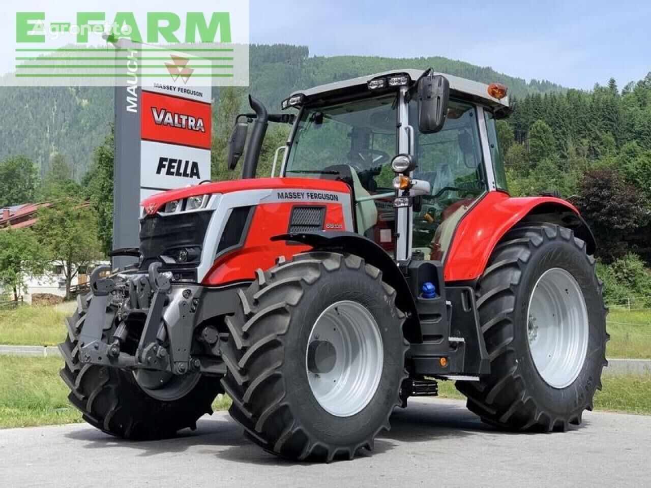 ratinis traktorius mf 6s.135 dyna-6 efficient
