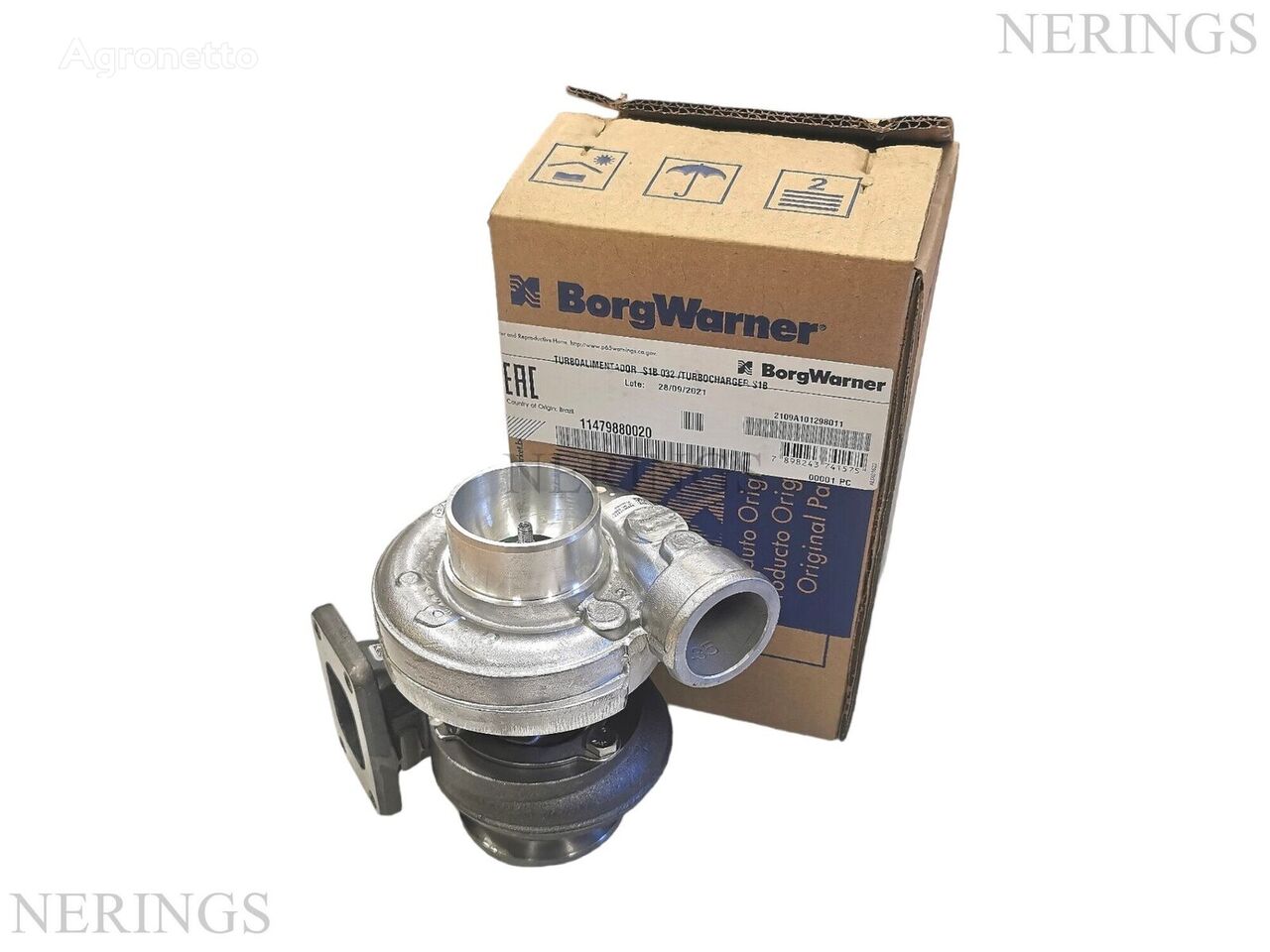 турбокомпрессор BorgWarner 11479880020 для трактора колесного John Deere Series 4000